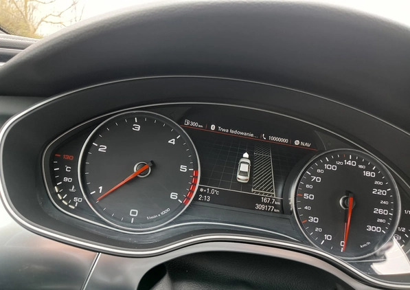 Audi A6 cena 58000 przebieg: 309000, rok produkcji 2013 z Nowa Ruda małe 704